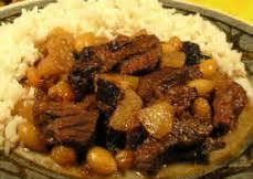 Algerian lamb el halu