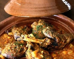 Lamb shank Tajine