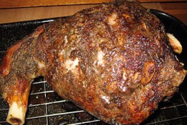 Moroccan Leg of Lamb