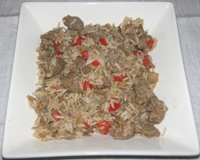 Rice with livers