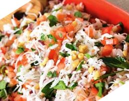 Lebanese Rice and Tomatoes Salad