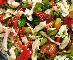 Turkish Chicken and Chilli Pepper Salad