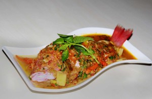 Lebanese Chilli and Coriander Fish