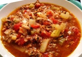 Turkish Fish and Tomato Soup