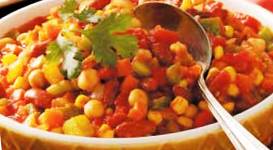 Morrocan Vegetable and Chickpea Casserole